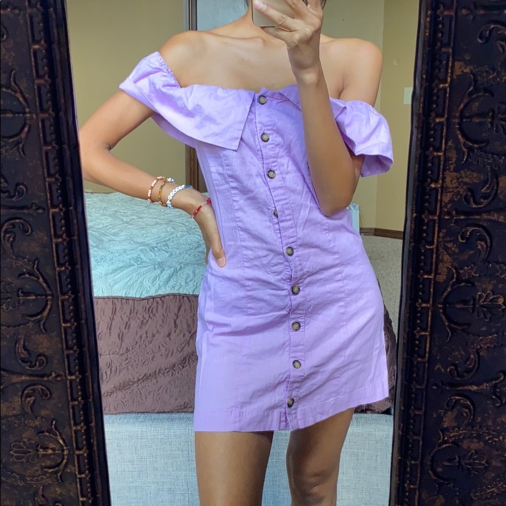 Off the shoulder dress